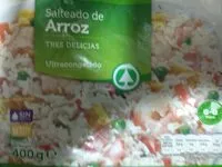 Mängden socker i Arroz tres delicias