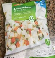 Mängden socker i Ensaladilla de verduras
