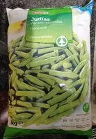 Mängden socker i JUDÍAS VERDES REDONDAS