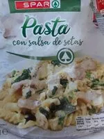 Mängden socker i Pasta con salsa de setas