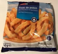 Mängden socker i Tiras de potón