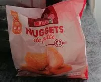 Mängden socker i Nuggets de pollo