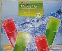 Mängden socker i Happy Up