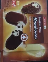 Mängden socker i Surtido mini bombones