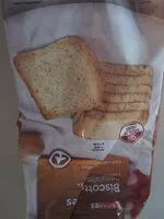 Mängden socker i Biscottes integrales