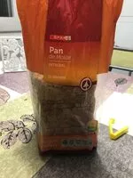 Mängden socker i Pan de molde integral