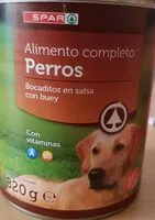 Mängden socker i Alimento completo para perros
