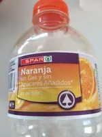 Mängden socker i Naranja sin gas y sin azucares