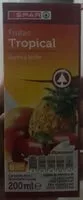 Mängden socker i Frutas tropical zumo y leche
