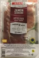 Mängden socker i Jamon serrano resrva 12 meses