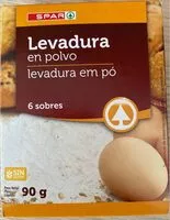 Mängden socker i Levadura en polvo