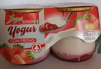 Mängden socker i Yogurt con Fresas