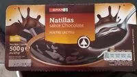Mängden socker i Natillas sabor chocolate