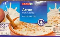 Mängden socker i Arroz con leche