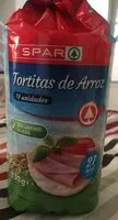 Mängden socker i Tortitas de arroz