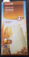 Mängden socker i Bebida de avena sin azucares añadidos