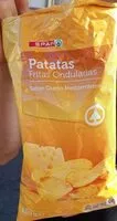 Mängden socker i Patatas Fritas Onduladas Sabor Queso Mediterráneo