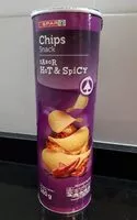 Mängden socker i Chips sabor hot & spicy