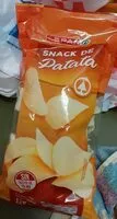 Mängden socker i Snack de patata