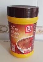 Mängden socker i Cacao soluble