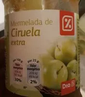 Mängden socker i Mermelada de ciruela extra