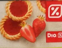 Mängden socker i Tartelletes de fraise