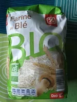 Mängden socker i Farine de blé bio