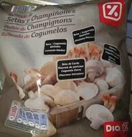 Mängden socker i Salteado de setas y champiñones congeladas Dia