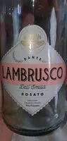 Mängden socker i Lambrusco rosato