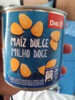 Mängden socker i Maíz dulce