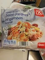 Mängden socker i Poêlée de riz Saint Jacques et gambas