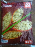 Mängden socker i Nouilles