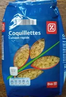 Mängden socker i Coquillettes (Cuisson rapide)