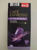 Mängden socker i Café expresso extra intenso
