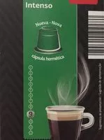 Mängden socker i Cafe expresso intenso capsule
