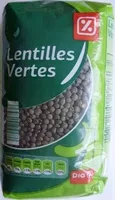 Mängden socker i Lentilles Vertes