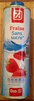 Mängden socker i Sirop de fraise sans sucre