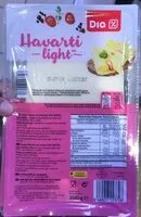 Mängden socker i Havarti light