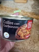Mängden socker i Callos con garbanzos