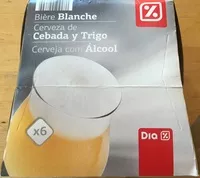 Mängden socker i Bière blanche,