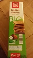 Mängden socker i Goûter Fourré chocolat Bio