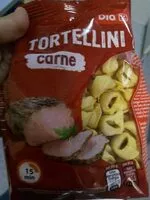 Mängden socker i Tortellini carne
