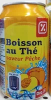 Mängden socker i Boisson au Thé saveur Pêche