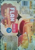 Mängden socker i Flan vainilla