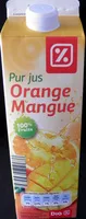 Mängden socker i Pur jus Orange Mangue