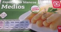 Mängden socker i Espárragos blancos medios