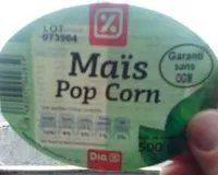 Mängden socker i Maïs Pop Corn
