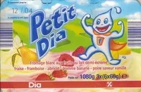 Mängden socker i Petit Dia
