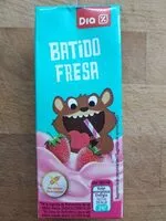 Mängden socker i Batido fresa