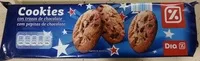 Mängden socker i Cookies con trozos de chocolate